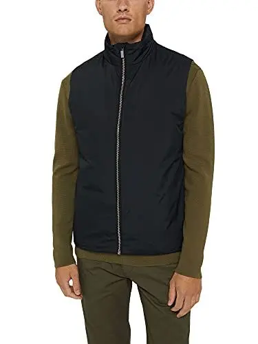 Produktbild: ESPRIT Herren 081EO2H301 Weste, Schwarz, S