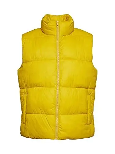 Produktbild: ESPRIT Herren 082ee2h303 Weste, DUSTY YELLOW, XL EU