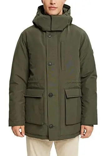 Produktbild: ESPRIT Herren 092EE2G316 Jacke, 356/DARK Khaki 2, S