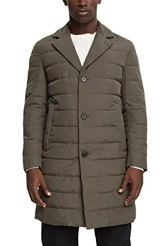 Produktbild: ESPRIT Herren 092EO2G304 Mantel, 355/DARK Khaki, XL