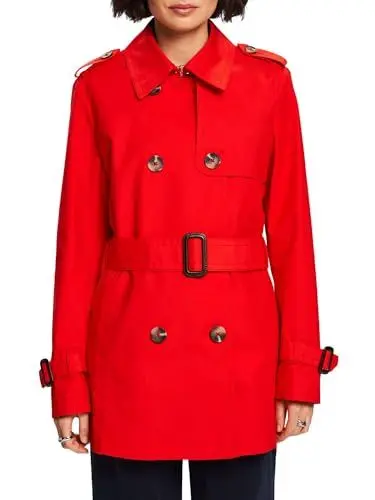Produktbild: ESPRIT Damen 014EE1G352 Jacke, 630/RED, XS