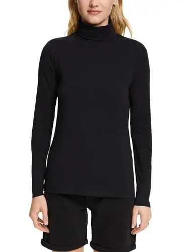 Produktbild: ESPRIT Damen 992EE1K378 T-Shirt, 001/BLACK, M
