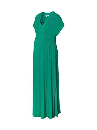 Produktbild: ESPRIT Maternity Damen Dress Nursing Maxi Short Sleeve Kleid, Indian Jade-321, L