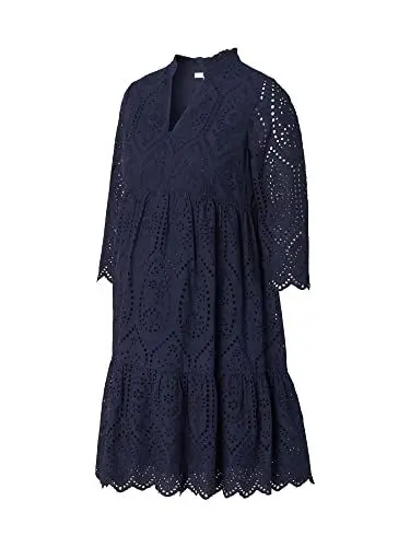 Produktbild: ESPRIT Maternity Damen Dress Woven Nursing 3/4 Sleeve Kleid, Night Sky Blue-485, 42