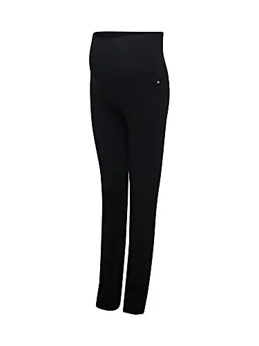 Produktbild: ESPRIT Maternity Damen Pants Jersey OTB Umstandshose, Schwarz (M84131), 38 (Herstellergröße: M)