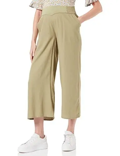 Produktbild: ESPRIT Maternity Damen Pants Woven Under The Belly 7/8 Hose, Real Olive-307, 36