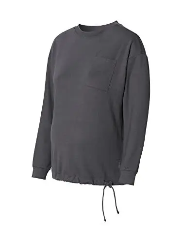 Produktbild: ESPRIT Maternity Damen Sweatshirt Long Sleeve Pullover, Charcoal Grey-019, M
