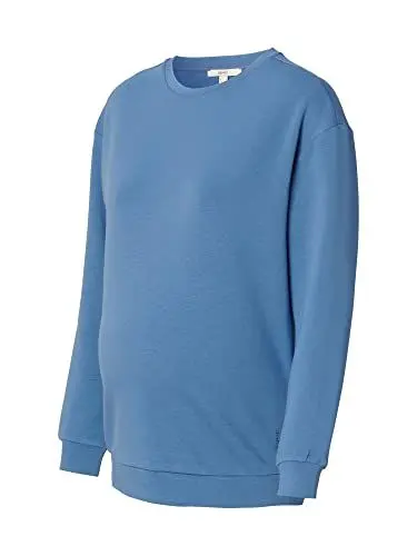 Produktbild: ESPRIT Maternity Damen Sweatshirt Long Sleeve Pullover, Modern Blue-891, M