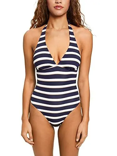 Produktbild: ESPRIT Damen Brela Beach Rcspad.swimsuit Badeanzug, Navy 3, 42