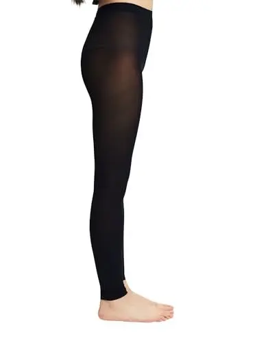 Produktbild: ESPRIT Damen Leggings 50 DEN W LE halb-blickdicht einfarbig 1 Stück, Blau (Marine 6120), 44-46