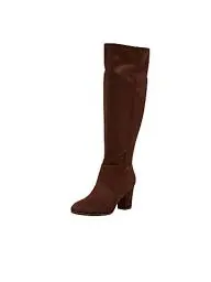 Produktbild: ESPRIT modischer Damen Kniehohe Stiefel, Dunkelbraun 3, 36 EU