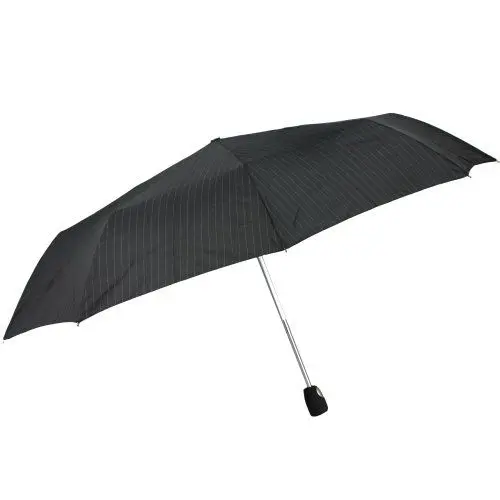 Produktbild: Esprit 50356Regenschirm Herren Schirm Tecmatic Gents automatik Nadelstreifen schwarz