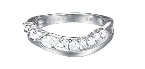 Produktbild: Esprit Essential Damen-Ring 925 Silber rhodiniert Zirkonia transparent