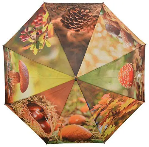 Produktbild: Esschert Design TP208 Regenschirm Herbst