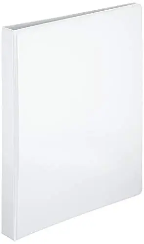 Produktbild: Esselte 49708 Ringbuch Präsentation, mit Taschen, A4, PP, 2 Ringe, 25 mm, weiss