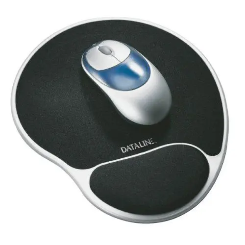 Produktbild: Esselte 67038 Mauspad (Gel Rest) silber/schwarz