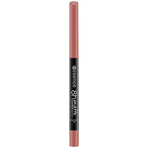 Produktbild: essence 8h MATTE comfort lipliner, Nr. 04, Nude, langanhaltend, sofortiges Ergebnis, matt, vegan, wasserfest, ohne Konservierungsstoffe, ohne Parabene, 1er Pack (0.3g)