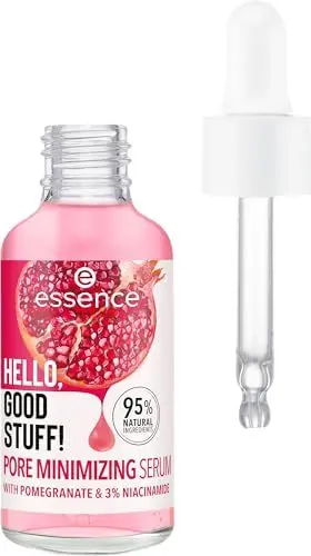 Produktbild: essence HELLO, GOOD STUFF! PORE MINIMIZING Serum, Gesichtsserum, Pink, feuchtigkeitsspendend, glättend, vegan, ohne Parabene, ohne Mikroplastikpartikel, Nanopartikel frei, 1er Pack (30ml)
