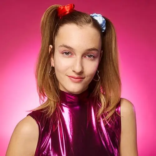 Produktbild: essence Harley Quinn scrunchies, Accessoires, Mehrfarbig, Nanopartikel frei, 1er Pack (3pcs)