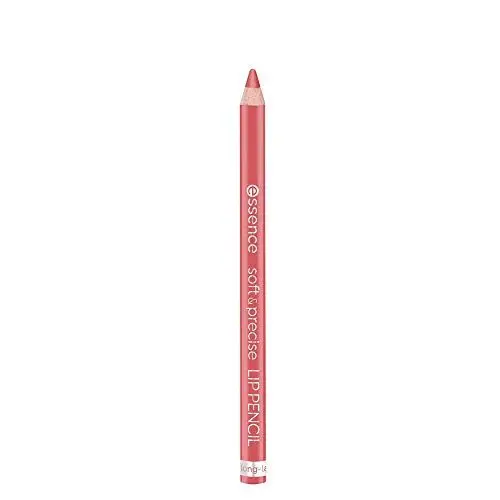Produktbild: essence soft & precise LIP PENCIL, Lippenkonturenstift, weich & präzise, Nr. 105 be mine, pink, farbintensiv, natürlich, vegan, entspricht unserem CLEAN BEAUTY Standard (0,78g)