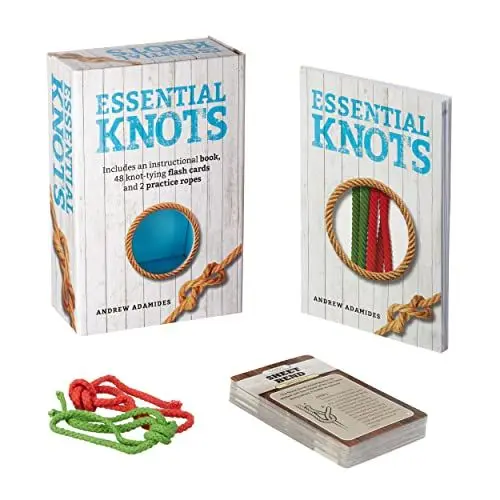 Produktbild: Essential Knots Kit: Includes Instructional Book, 48 Knot Tying Flash Cards and 2 Practice Ropes (Arcturus Leisure Kits)