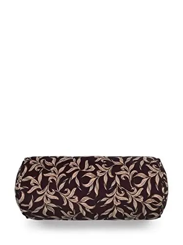 Produktbild: Essenza Nackenrolle Juliette Almost Black, 22x50 cm, 100% Polyester (recycelt), Blumen