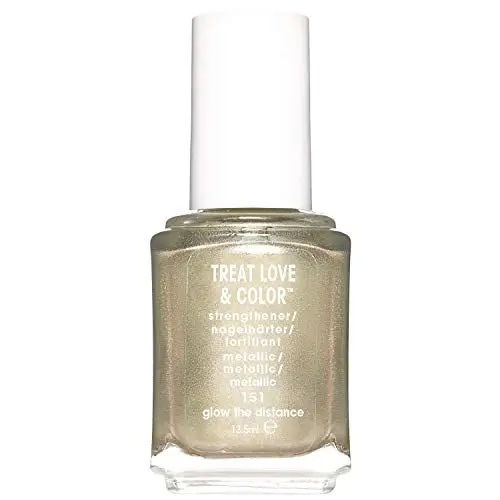 Produktbild: Essie Pflegender Nagellack Nr. 151 glow the distance, Regeneration & Glanz, Gold, 13,5 ml