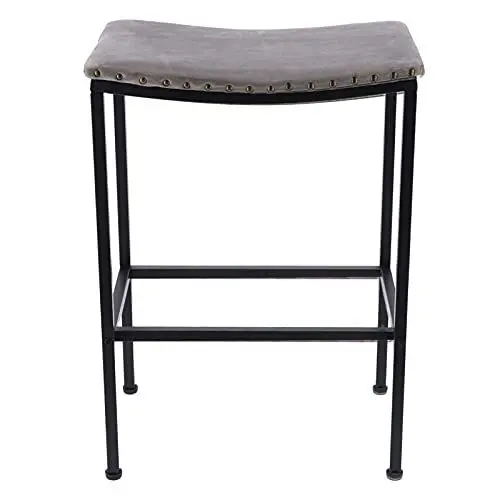 Produktbild: Barhocker Barstühle Küchenhocker Küchenstühle Küchentheke Rückenloser Barstuhl Hocker Tresenhocker Bistrohocker Küche Kaffee Stühle 54x35x74cm für Innen Außen Esszimmer Küche samtige Hockeroberfläche