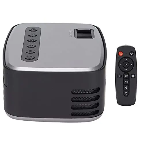 Produktbild: Estink -Projektor, Video-Smart-LED-Projektor mit HD-Multimedia-Schnittstelle, Audio und Video, Unterstützt HD-Multimedia, USB, Audio und Video, Speicherkarten-Player(eu)