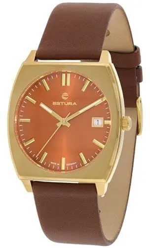 Produktbild: Estura Damen-Armbanduhr Miss Belleville Elegante Armbanduhr für Damen, tolle Geschenkidee für Frauen, 4051-02