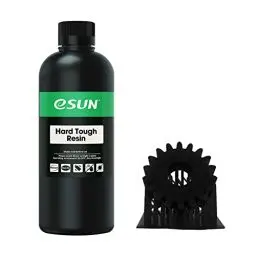 Produktbild: eSUN ABS-Like 3D-Drucker-Rapid-Harz, 405 nm LCD-UV-Härtendes, Hartes Zähes Harz, Photopolymer Harz für Photon LCD-3D-Drucker, Flüssiges 3D Harz, 1000g Schwarz