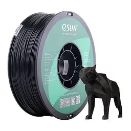 Produktbild: eSUN ABS+ Filament 1,75 mm, 3D-Drucker ABS Plus, Maßgenauigkeit +/- 0,05 mm, 1 kg Spule (2,2 LBS) 3D-Druck-Filament für 3D-Drucker, Schwarz