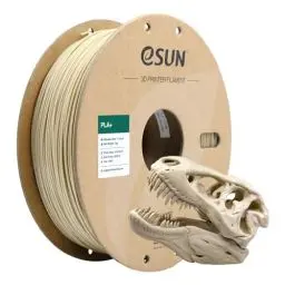 Produktbild: eSUN PLA+ Filament 1.75mm, 3D Drucker Filament PLA Plus, Maßgenauigkeit +/- 0.03mm, 1kg Spule (2.2 LBS) 3D Druck Filament für 3D Drucker, Knochen Weiß