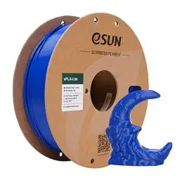 Produktbild: eSUN PLA Filament 1.75mm, Modifiziertes 3D Drucker Filament PLA, Maßgenauigkeit +/- 0.03mm, 1KG Spule (2.2 LBS) 3D Druck Filament für 3D Drucker (D-Blau, PLA Lite - 1KG)