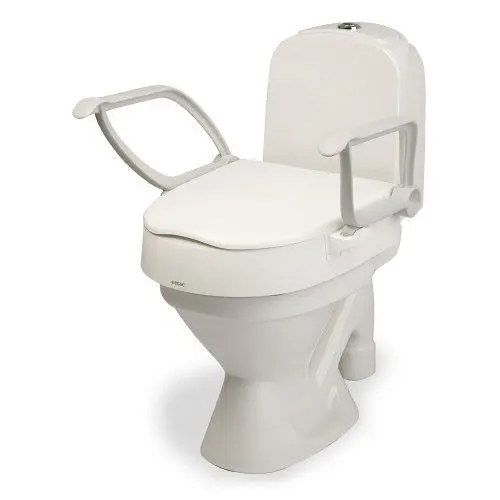 Produktbild: Etac Toilettensitzerhöhung, verstellbar, mit Armlehnen