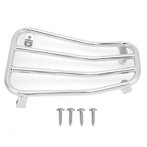 Produktbild: ETAINGYEUN Langlebiger Motorrad-Gepäckträger aus Stahl für GTS 150 250 300 GTV 2017–2022 Fahrer (Electroplating)