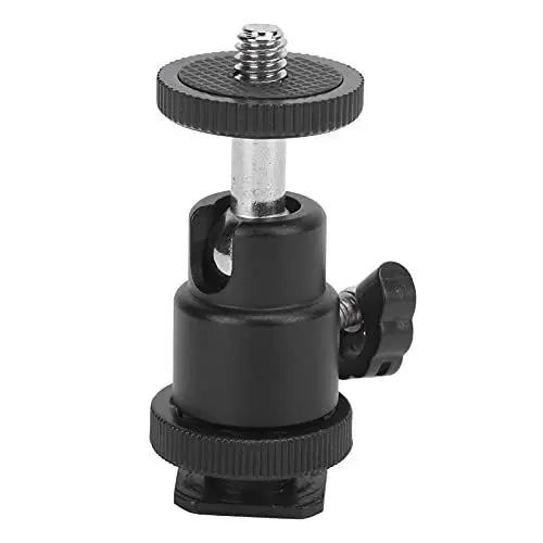 Produktbild: Etal 1/4 Zoll Schrauben 360° Rotationor Camerapod – Tragbar mit 90° Vertikalität, Kompatibel mit Verschiedenen Geräten 1/4 Screwpodpod