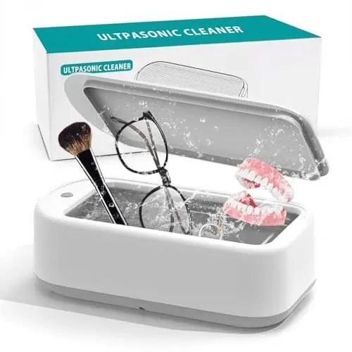 Produktbild: ETENTOUS Ultraschallreinigungsgerät 48KHZ Ultraschallreinigungsgerät Brille 640ml Ultrasonic Cleaner 40W Schmuckreiniger Ultraschall Brillenreiniger Ultraschallgerät für Schmuck Zahnersatz