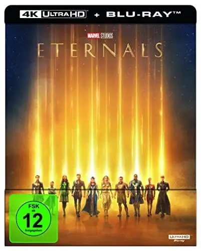 Produktbild: Eternals - Steelbook (4K Ultra-HD) (+ Blu-ray 2D)