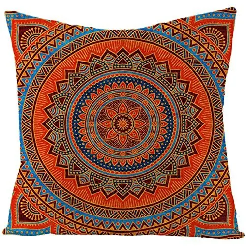 Produktbild: Ethereval Leinen Kissenbezüge Outdoor Lounge Kissenbezug Lang Kissenbezüge Rechteckig Set Kissen Premiumtouch-Kissenbezüge 40x40cm
