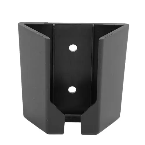 Produktbild: Ethernet-Adapter-Wandhalterung, Ethernet-Adapterhalterung ABS für Kabelmanagement (Black)
