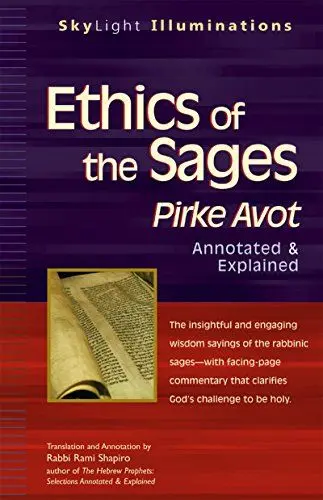 Produktbild: Ethics of the Sages: Pirke Avot―Annotated & Explained (SkyLight Illuminations)
