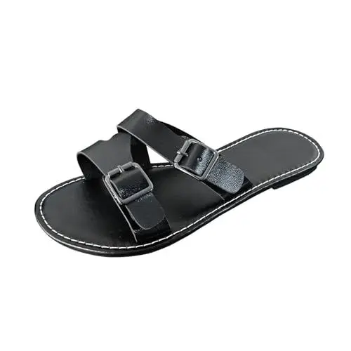 Produktbild: ETHKIA Sommerschuhe Damen SandalenBequem hausschuhe Sommerschuhe Schuhe Breite Füße Trekking Cowboy Stiefeletten Damen Sommerschuhe Sport- & Outdoorsandalen für Damen
