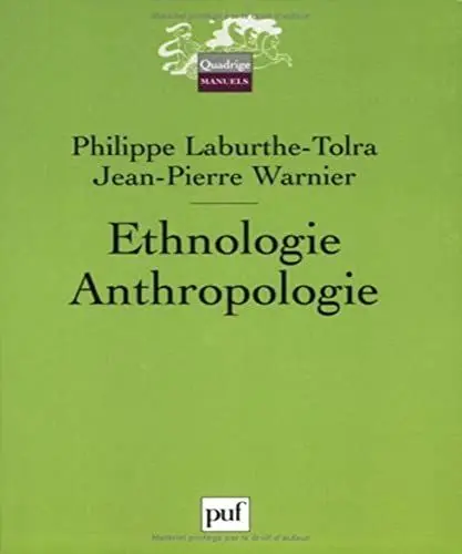Produktbild: Ethnologie - anthropologie