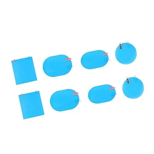 Produktbild: ETHZZLE 8St transparente Aufkleber auto seitenscheiben folie Aufkleber fürs Auto Magnetischer Ohrhörergurt Autoaufkleber Autospiegel Aufkleber Rückspiegel aufkleber Wagen Gesichtsmaske