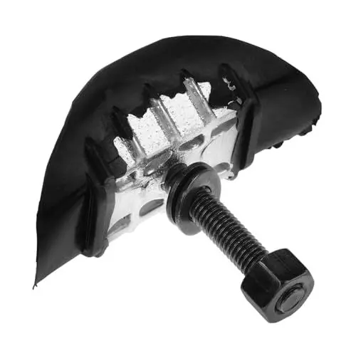 Produktbild: ETHZZLE Autoreifenschloss Felgenschloss Für Motorradreifen -radschloss Radschloss Für Motorräder Reifenfelgenschloss Austausch des Felgenschlosses Ersatz-felgenschloss Black Gummi