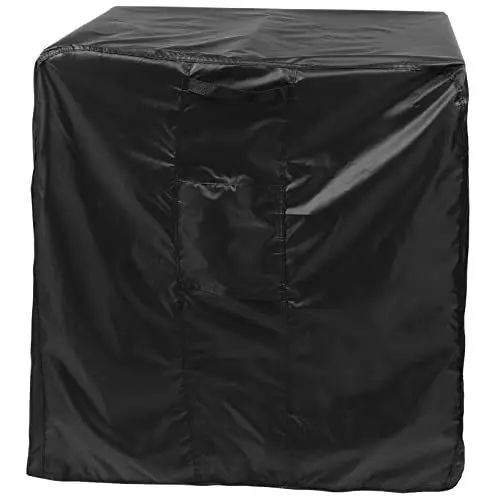 Produktbild: ETHZZLE 1pc Schwarz Abdeckung Für Klimaanlage Garten Sitz Outdoor Möbel