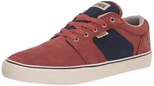 Produktbild: Etnies Herren Barge LS Skate-Schuh, ORANGE/Navy, 39 EU