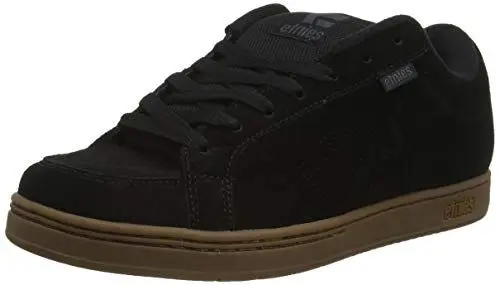 Produktbild: Etnies Herren Kingpin Skate-Schuh, Schwarz/Dunkelgrau/Gummi, 42 EU