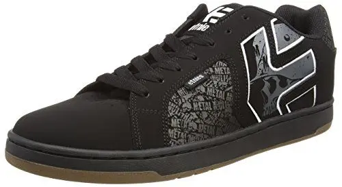 Produktbild: Etnies Herren Metal Mulisha Fader 2 Skateboardschuhe, Schwarz (581-black/Grey/White), 37 EU